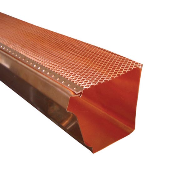 Leaf Guard Ogee Copper